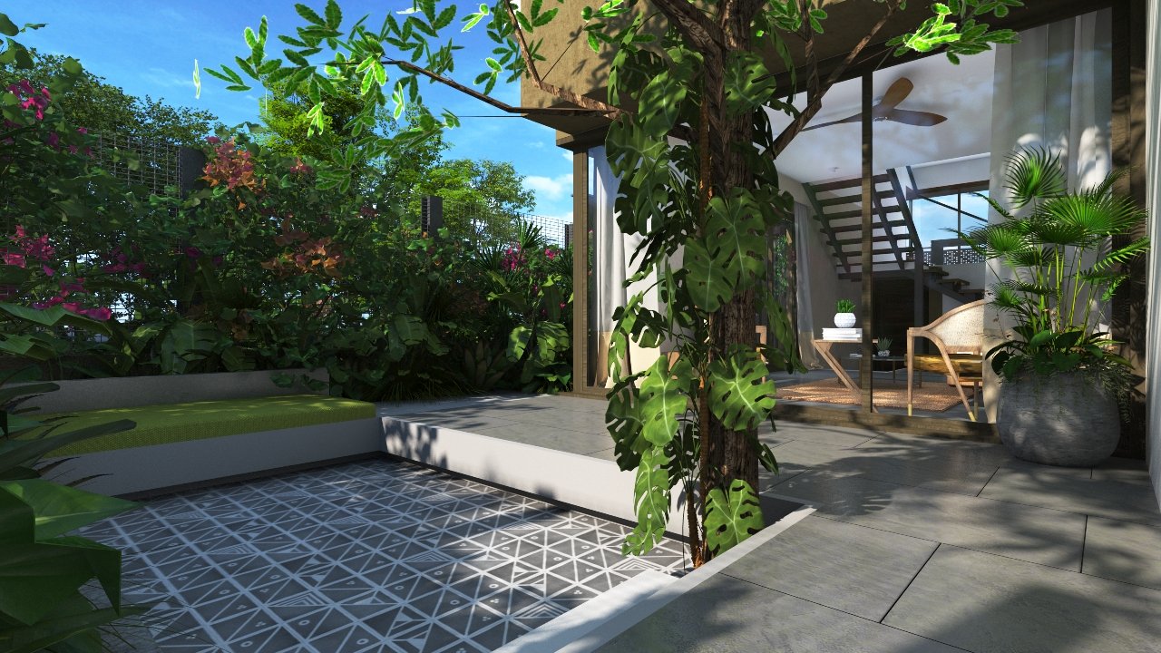 TVS Emerald Altura clubhouse and arrival court